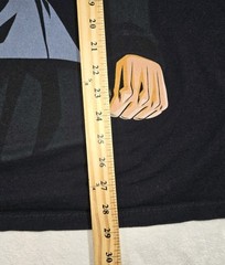 Mens Dragon Ball Goku Black Super Saiyan Rose T Shirt Black 2XL “Shrunk”