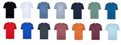 Mens Slazenger 100% Cotton Plain Crew Neck T Shirt XS S M L XL XXL 3XL 4XL BNWT