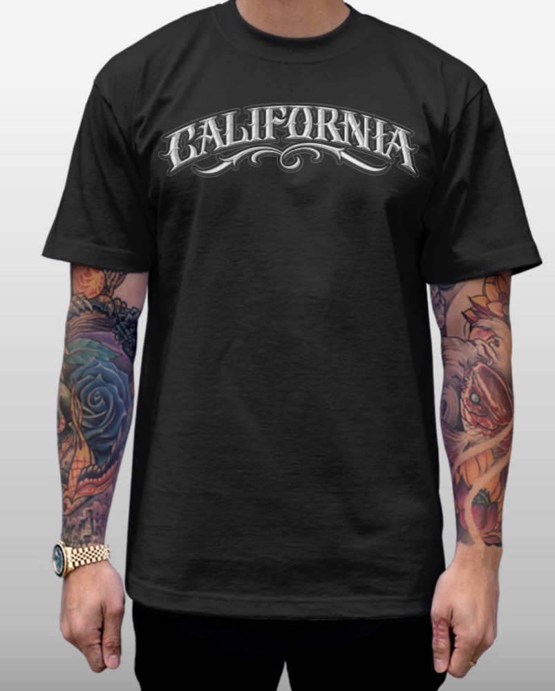 Streetwise CA All Day Graphic T-Shirt Black M-L-XL-2XL-3XL-4XL-5XL