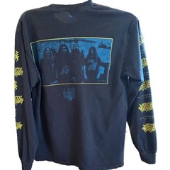 Skeletal Remains Shirt Mens Large Black Long Sleeve Entombment Of Chaos Tee
