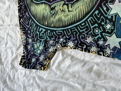 Vintage 1992 Liquid Blue Celestial Sun & Moon T-Shirt – XL – Single Stitch – USA