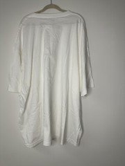 Publish White Short Sleeve T Shirt. Big & Tall 6X-Large