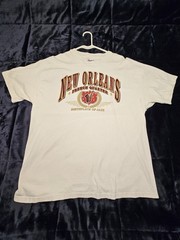 Vtg 90s New Orleans French Quarter T Shirt XL Hanes Beefy Birthplace of Jazz USA