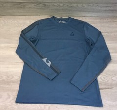 Gerry Mens Small Long Sleeve T Shirt Lightweight Blue