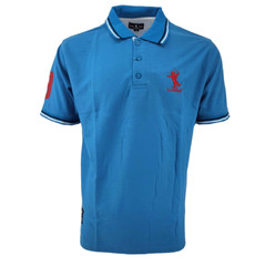 New Mens Polo Shirt T-Shirt Top Tee Short Sleeve Contrast Colours S M L XL XXL