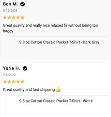 Men’s 100% Cotton Bronson Non Stock Mfg. Co. Classic Pocket T-Shirt White M
