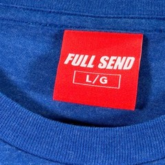 Happy Dad Full Send T-Shirt Adult Large Blue Nelk Boys Graphic Logo YouTube