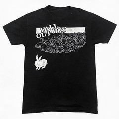 FALL OUT BOY Shirt Bunny Concert Tour Black All Size Shirt NWT