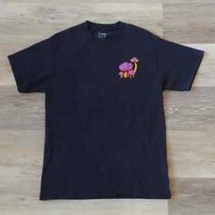 ALAB Black Graphic T-Shirt 100% Cotton Size M