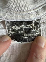 Vintage Panama Jack Long Sleeve Shirt L Fits SM Beach Sun Tropical Ocean 90s