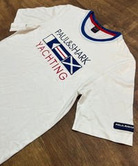 Paul & Shark Yachting T Shirt S Made In Italy White Embroidered Logo Nautical