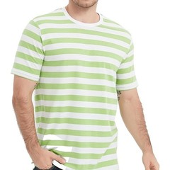 Cool Men’s Summer Loose Striped Sailor T Shirt Casual O Neck Short Sleeve Tee