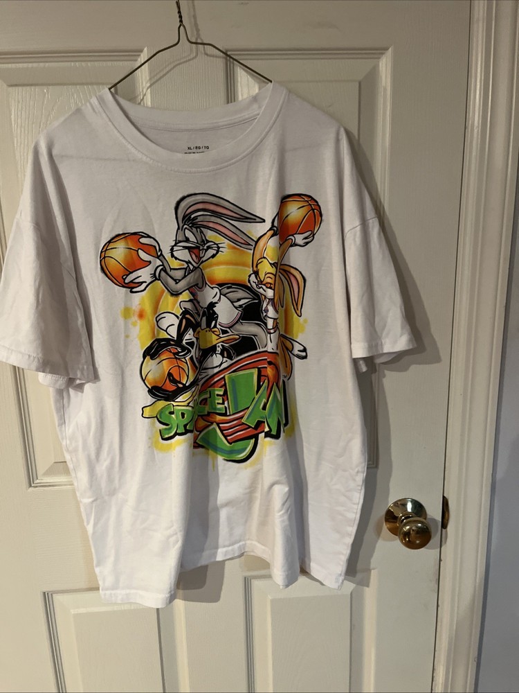 Space Jam Retro Mens T-Shirt Size XL Pre-Owned