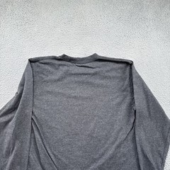 Vintage Shaka Wear Super Max Heavy Long Sleeve Gray Shirt in Mens Size Large