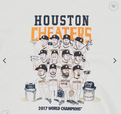 Undefeated Houston Cheaters 2017 World Champions T-Shirt M