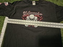 2009 Sturgis Black Hills Rally 69th Annual Black Red Skull Shirt L Large 2000s