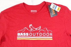 BASS OUTDOOR RED XL FLYING EAGLE ART TEE TSHIRT MENS NWT NEW