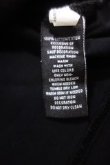 Eternity BC/AD Candy Large Shark Mouth Solid Black Short Sleeve T-Shirt Mens 2XL