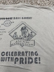 Vintage 1997 Juneteenth Celebration Shirt Sz 2XL Tiger Woods Jackie -Distressed