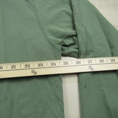 Wrangler Shirt Mens Extra Large Green FR Fire Resistant Workwear *Holes