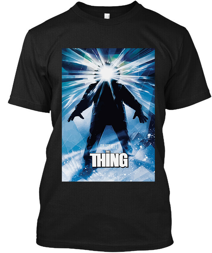 New The Thing 1982 American Horror Film Graphic Art Poster T-Shirt S-5XL