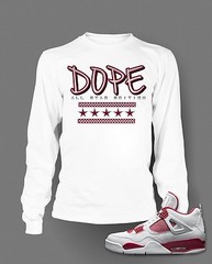 Dope Graphic Sneaker Sport Tee shirt to Match Alternate 89 J4 Men Big Tall Sm T
