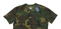 Polo Ralph Lauren Men’s Green Camo Graphic Print Crew-Neck Sleep T-Shirt