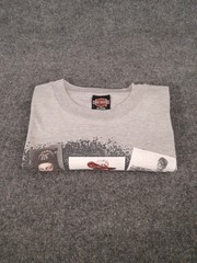 Vintage Harley Davidson T Shirt Mens L Gray Andrea’s Urbana IL Motorcycles USA