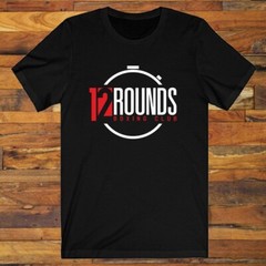 12 Rounds Boxing Club Gym Men’s Black S-5XL