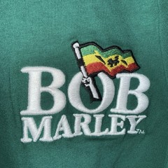 Bob Marley Shirt Mens Large L Green Shoe Palace Embroidered New With Tags