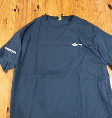 Econscious Organic Cotton T-Shirt Surfboard Back Print Blue size Medium