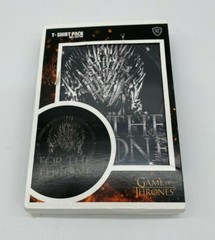 Game of Thrones T-Shirt – HBO Licensed NEW SEALED – Sizes XL, L, M T-shirt Black