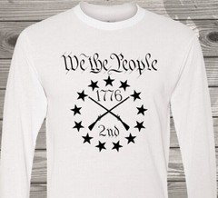 We The People – 1776 – 2nd – American Freedom – Free Ship – Long Sleeve T-Shirt