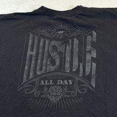 Shaka Wear Hustle All Day Graphic T-Shirt Black Size Men’s XL Streetwear Tee