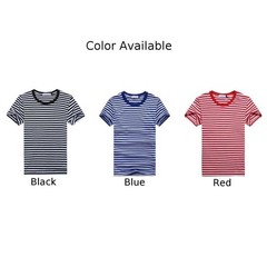 Fashon Vacation T-shirts Male Tops Skin-friendly Slight Stretch Sports