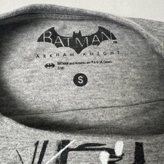 Batman Arkham Knight T Shirt Mens Size S Grey