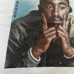2Pac Poetic Justice Movie Graphic T-Shirt XL 2018 Rap Tee White Tupac