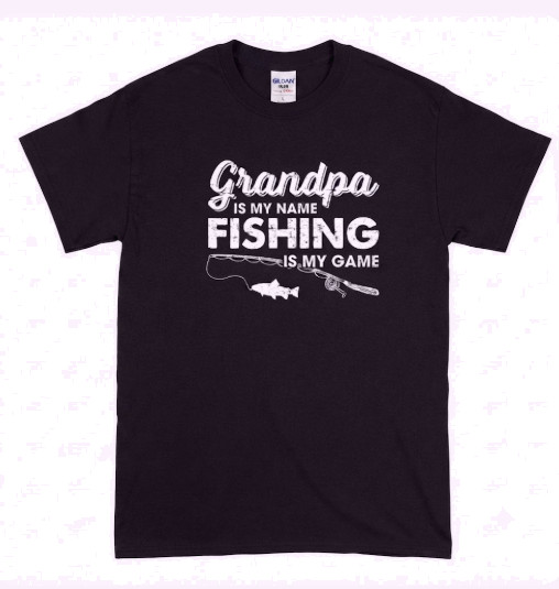 Reel Cool Dad Funny Fishing T-Shirt – Father’s Day Papa Grandpa Tee