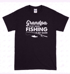 Reel Cool Dad Funny Fishing T-Shirt – Father’s Day Papa Grandpa Tee