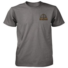 Hunt Hard or Stay Home – Deer Hunting T-Shirt – Nature Wildlife Hunter Funny Tee