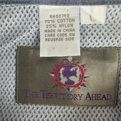 The Territory Ahead Shirt Jacket Men’s Large Long Sleeve Outdoor Gray Pockets