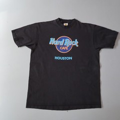 Vintage Hard Rock Cafe Shirt Mens XL Measures Large Houston Texas USA