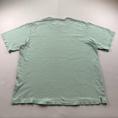 Duluth Trading Co T-Shirt Mens XL Green Relaxed Fit Longtail Blank Distressed