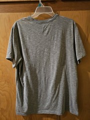 Nike Mens Dri-FIT Swoosh Training T-Shirt Grey Heather Size Large CZ9724-063