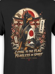 Samurai Guardian Doberman T-Shirt | Unisex
