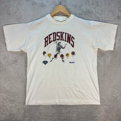 Vintage A-1 NFL Washington Commanders Shirt Mobil Football History Sz S