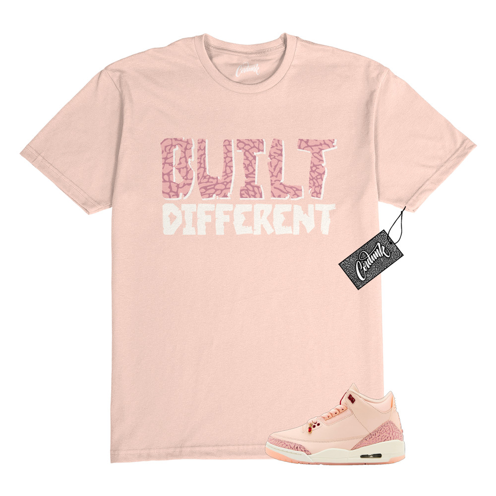 3 Valentine’s Day Treat Yourself Washed Coral Pink Red T Shirt Match BUILT