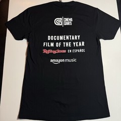Adult Small Hip-Hop Siempre Documentary T-Shirt Rolling Stone Film Of The Year S