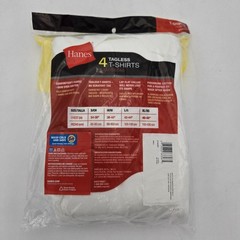 4 Hanes Men’s ComfortSoft 100% Cotton Lay Flat Collar Blank T-Shirt 2135VT Small