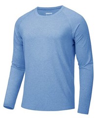 Men’s UPF50+ T-Shirts Long Sleeve Skin Protection Fishing Shirts Quick Dry Tops